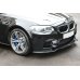 Накладка сплиттер на передний бампер на BMW M5 F10 / F11